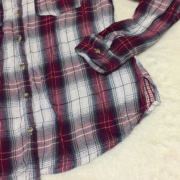 Maurices flannel button down - Picture 2 of 6